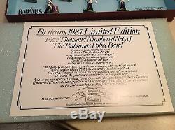 Vintage Lmtd Ed. W. Britain Toy Soldiers The Bahamas Police Band MIB 1987 #5187
