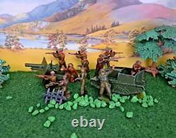 Vintage Metal /lead soldiers ww1/2/Boer. /some Britain's. Unpick/one postage