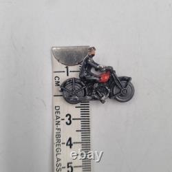 Vintage Miniature Lead Toy Villagers And Railway Paraphenalia Circa 1930s