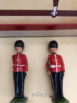Vintage Painted Lead BRITAINS SOLDIERSNo. 2082 Guards Antique Set