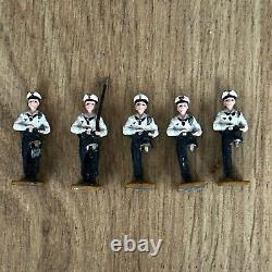 Vintage Pre War Great Britain Big Lot 68 Pieces German Army Lead Toy Soldiers