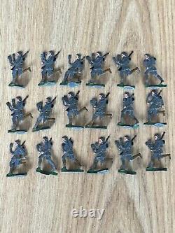 Vintage Pre War Great Britain Big Lot 68 Pieces German Army Lead Toy Soldiers
