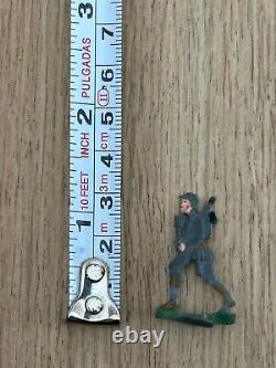 Vintage Pre War Great Britain Big Lot 68 Pieces German Army Lead Toy Soldiers