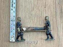 Vintage Pre War Great Britain Big Lot 68 Pieces German Army Lead Toy Soldiers