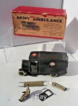 Vintage Rare Britains No. 1512 Army Ambulance Vehicle Soldiers Stretcher