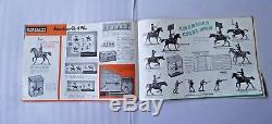 Vintage Rare Britains Trade Catalogue 1964 Toy Soldiers Swoppets Vehicles