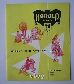 Vintage Rare Herald Miniatures 1957 Trade Catalogue Soldiers 1.32 Pre Britains