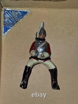 Vintage TIMPO Model Soldiers Set No 335 Lifeguards Scarce & Complete-Boxed