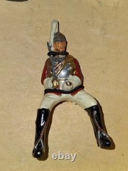 Vintage TIMPO Model Soldiers Set No 335 Lifeguards Scarce & Complete-Boxed