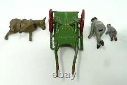 Vintage Taylor & Barrett Coster Cart With Costermonger, Son & Donkey Very Rare