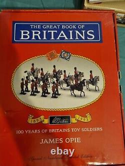 Vintage The Complete Book Of Britains LTD No 0421 by James Opie with soldiers