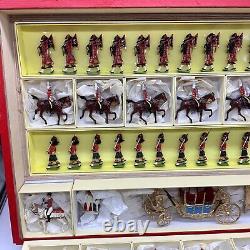 Vintage Traditional Recast British Toy Soldier Mega Set Foot Mounted Figures