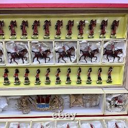 Vintage Traditional Recast British Toy Soldier Mega Set Foot Mounted Figures