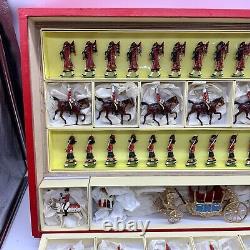 Vintage Traditional Recast British Toy Soldier Mega Set Foot Mounted Figures