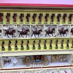 Vintage Traditional Recast British Toy Soldier Mega Set Foot Mounted Figures