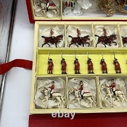 Vintage Traditional Recast British Toy Soldier Mega Set Foot Mounted Figures