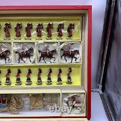 Vintage Traditional Recast British Toy Soldier Mega Set Foot Mounted Figures