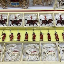 Vintage Traditional Recast British Toy Soldier Mega Set Foot Mounted Figures