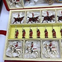 Vintage Traditional Recast British Toy Soldier Mega Set Foot Mounted Figures