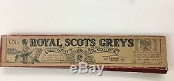 Vintage W Britain's Royal Scots Greys Second Dragoons Boxed Pre War Version