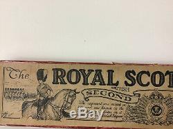 Vintage W Britain's Royal Scots Greys Second Dragoons Boxed Pre War Version