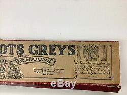 Vintage W Britain's Royal Scots Greys Second Dragoons Boxed Pre War Version