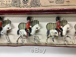 Vintage W Britain's Royal Scots Greys Second Dragoons Boxed Pre War Version