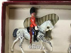 Vintage W Britain's Royal Scots Greys Second Dragoons Boxed Pre War Version