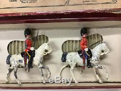 Vintage W Britain's Royal Scots Greys Second Dragoons Boxed Pre War Version