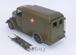 Vintage W Britains 1512 Army Ambulance with Driver & Wounded on Stretcher
