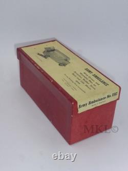 Vintage W Britains 1512 Army Ambulance with Driver & Wounded on Stretcher