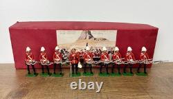 Vintage Zulu War British 24th Regiment Lead Toy Soldiers Set by J. REYNOLDS Boxed