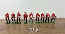 Vintage Zulu War British 24th Regiment Lead Toy Soldiers Set by J. REYNOLDS Boxed