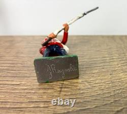 Vintage Zulu War British 24th Regiment Lead Toy Soldiers Set by J. REYNOLDS Boxed