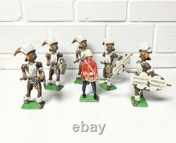 Vintage Zulu Wars Vintage Lead Metal Toy Soldiers Set by J. REYNOLDS