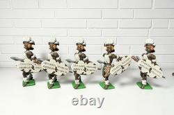 Vintage Zulu Wars Vintage Lead Metal Toy Soldiers Set by J. REYNOLDS