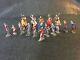 Vintage Collection Of 16 Rare Britains Herald Knights With 5 Mounted On Horses