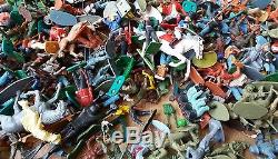 Vintage plastic toy soldiers Huge lot! Britains, Timpo Airfix, Swoppets etc