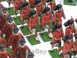 Vtg Britains Metal English Soldier Lot 111 Horseguards, Yeomen, Scots Guards +