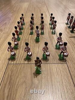 WBritain Britains Toy Soldiers Grenadier Guard Fife & Drum Band 41175 34 Figures