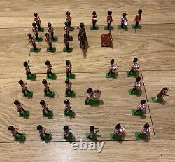 WBritain Britains Toy Soldiers Grenadier Guard Fife & Drum Band 41175 34 Figures