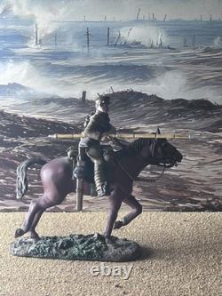WBritian WW1 British 9th Lancer Charging Mons Set 17668 Retired