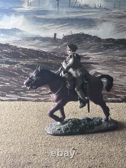 WBritian WW1 British 9th Lancer Charging Mons Set 17668 Retired