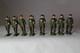 W. Britain 1858 Infantry Britains' Soldiers In Action Set With Box #v24
