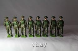 W. BRITAIN 1858 INFANTRY Britains' Soldiers in Action SET With Box #V24