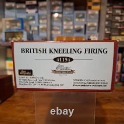 W. BRITAIN 41154 British Kneeling Firing Collector Club 4 Pc. Set Metal Figures