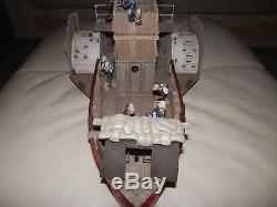 W. Britain British Nile River Gunboat With Gun & Figures