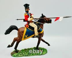W. Britain 130 scale Napoleonic Dutch Lancer Charging #1 36148 Boxed