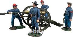 W Britain 31425 ACW Load! Confederate Artillery with 12 Pound M1841 Howitzer