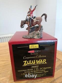 W Britain 39002 Rare Modelzone Connoisseur Collection Zulu War Lt. Melville
